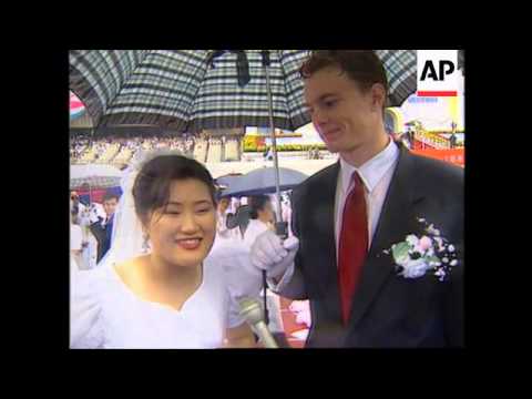 SOUTH KOREA: SEOUL: WORLDS LARGEST SIMULTANEOUS WEDDING