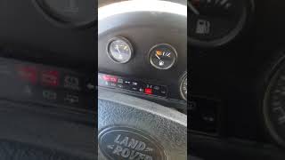 1994 Land Rover defender 300 Tdi very cold start (-12°C)