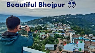 Prajan Rai looking Bhojpur Bazar ||Beautiful Bhojpur Nepal 😍 भोजपुर बजारको सुन्दर दृश्य अवलोकन