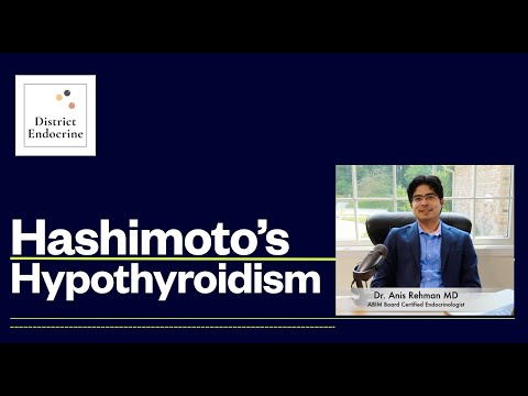Hashimoto&rsquo;s Thyroiditis and Hypothyroidism - causes, risk-factors, symptoms and diagnosis