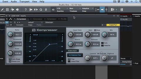 S1-065 My Favorite S1 Plugins - Compressor (De-Esser)