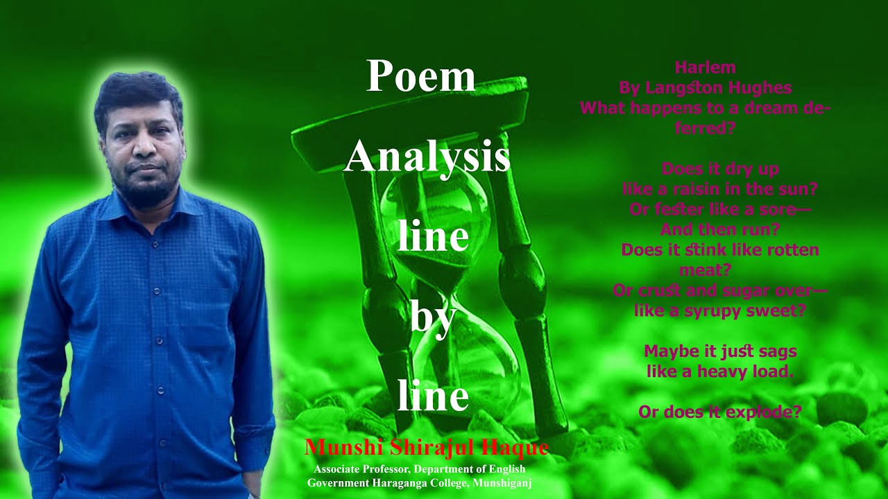 Langston Hughes' Harlem poem: Critical analysis | English literature