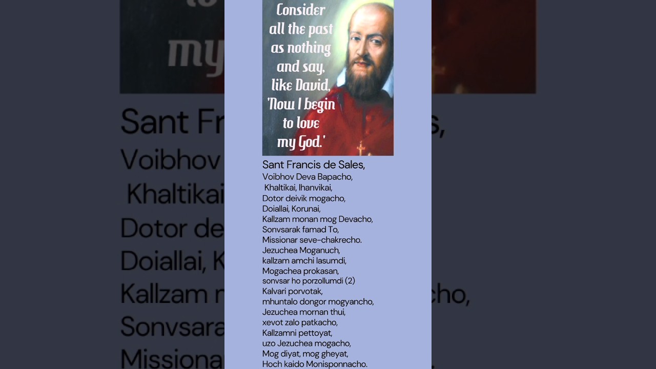 Saint Francis de Sales🌹 