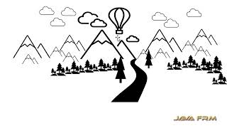 How to quickly design natural scenery with Icons in PowerPoint of Microsoft 365 (2023) - Part - 3