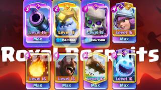 2.6 Hog Cycle VS Royal Recruits Decks 💪🔥