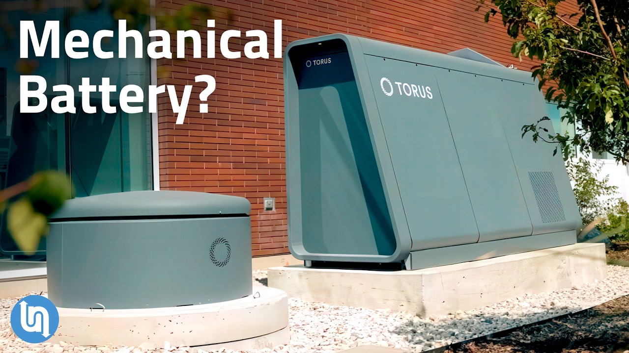 How 40-Ton Spinning Wheels Are Saving the Power Grid