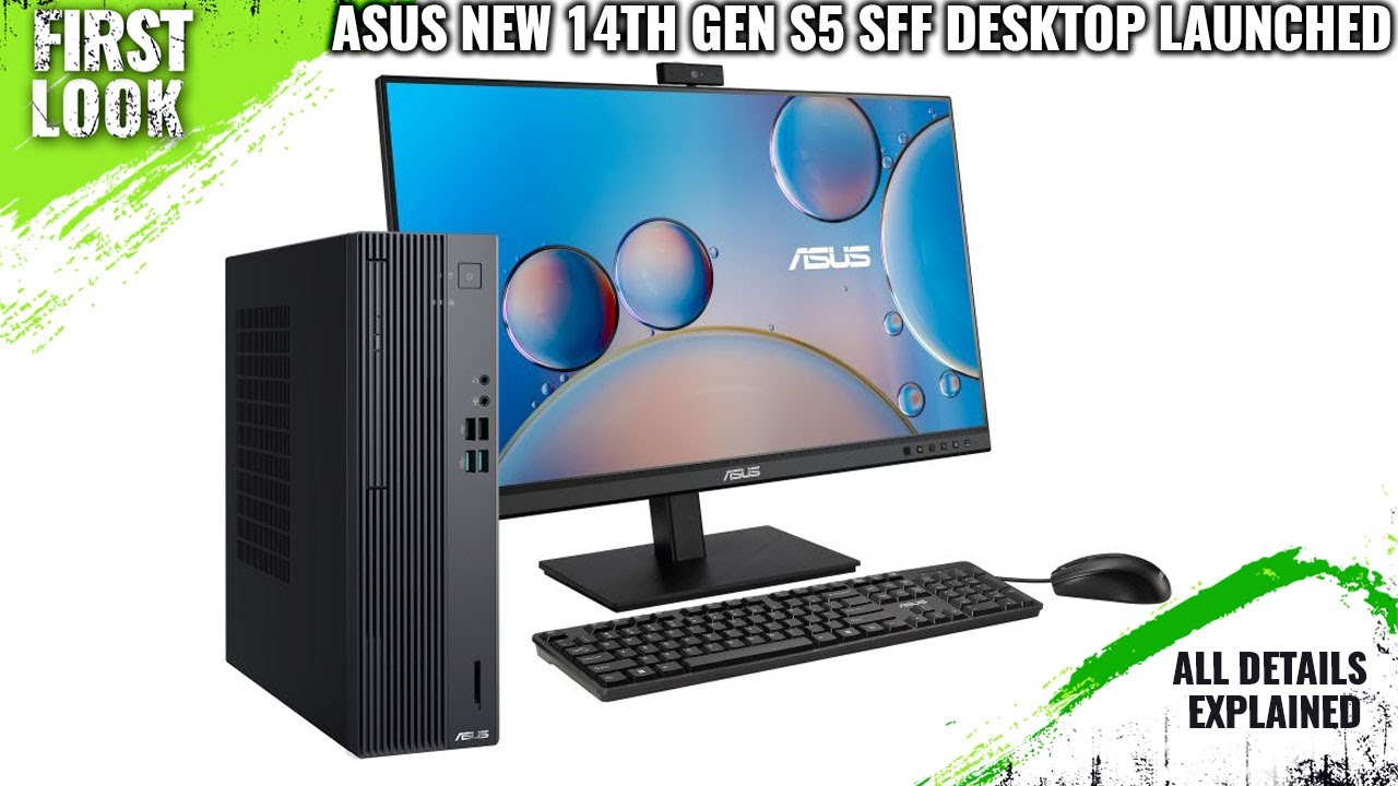 ASUS S5 SFF Slim 14th Gen Desktop PC Launched - Explained All Spec ...