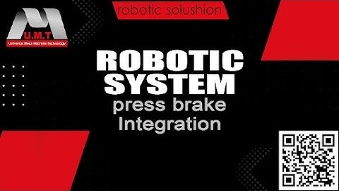 Robotic Arm Integrated with Press Brake | Universal Bending Automation by Megamachine UMT