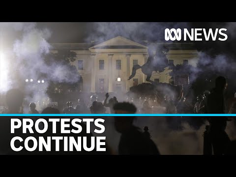 Protesters in US continue to defy curfews as Minneapolis investigates police department | ABC News