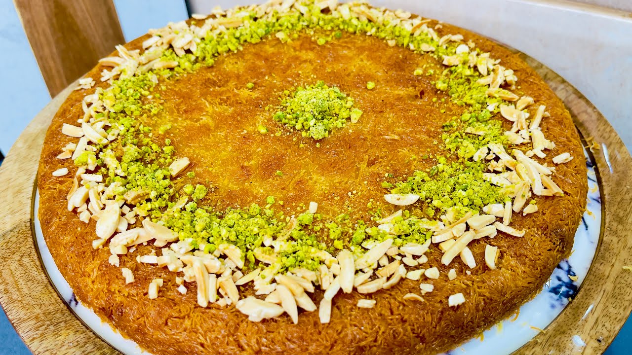 ألذ كنافة بالجبن البلدي/بطريقة سهلة وبسيطة/لذيذة لازم تجربوها!!!