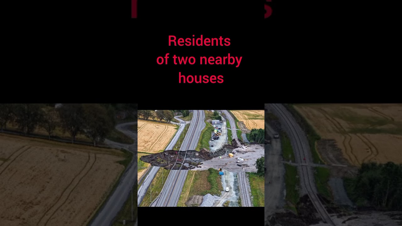 landslide in Norway 