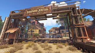 SCRAPWOOD JUNCTION. This is what happens when the entire server builds a town in the wild west