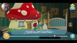 Storybook For Kids With Animations Smurf Cake