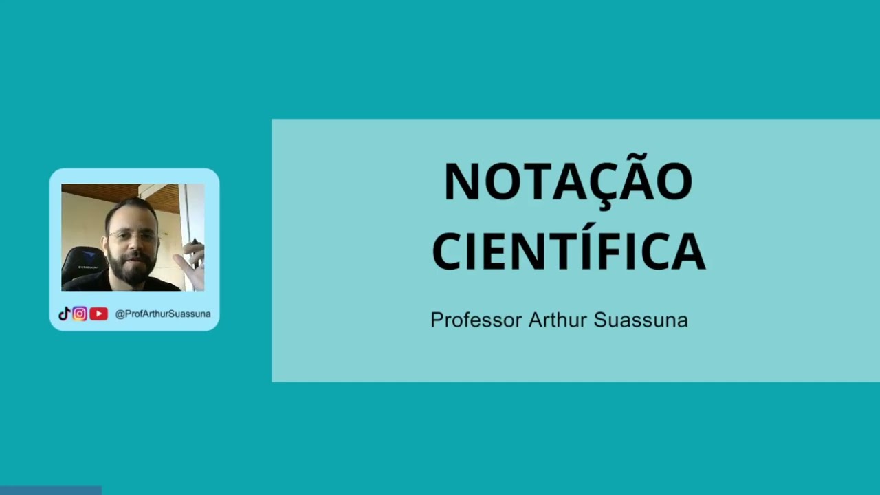 Notação científica - Aula 2 - Exercícios de multiplicação