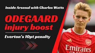 Arsenal latest news: Odegaard injury boost | Edus award | EPL hammers Everton - City next