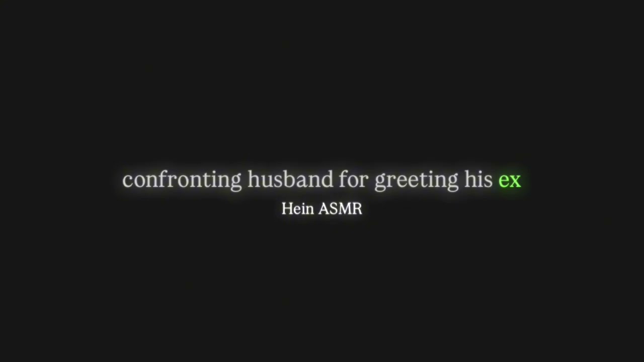 Marahin suami karena nyapa mantan | Husband ASMR Indonesia