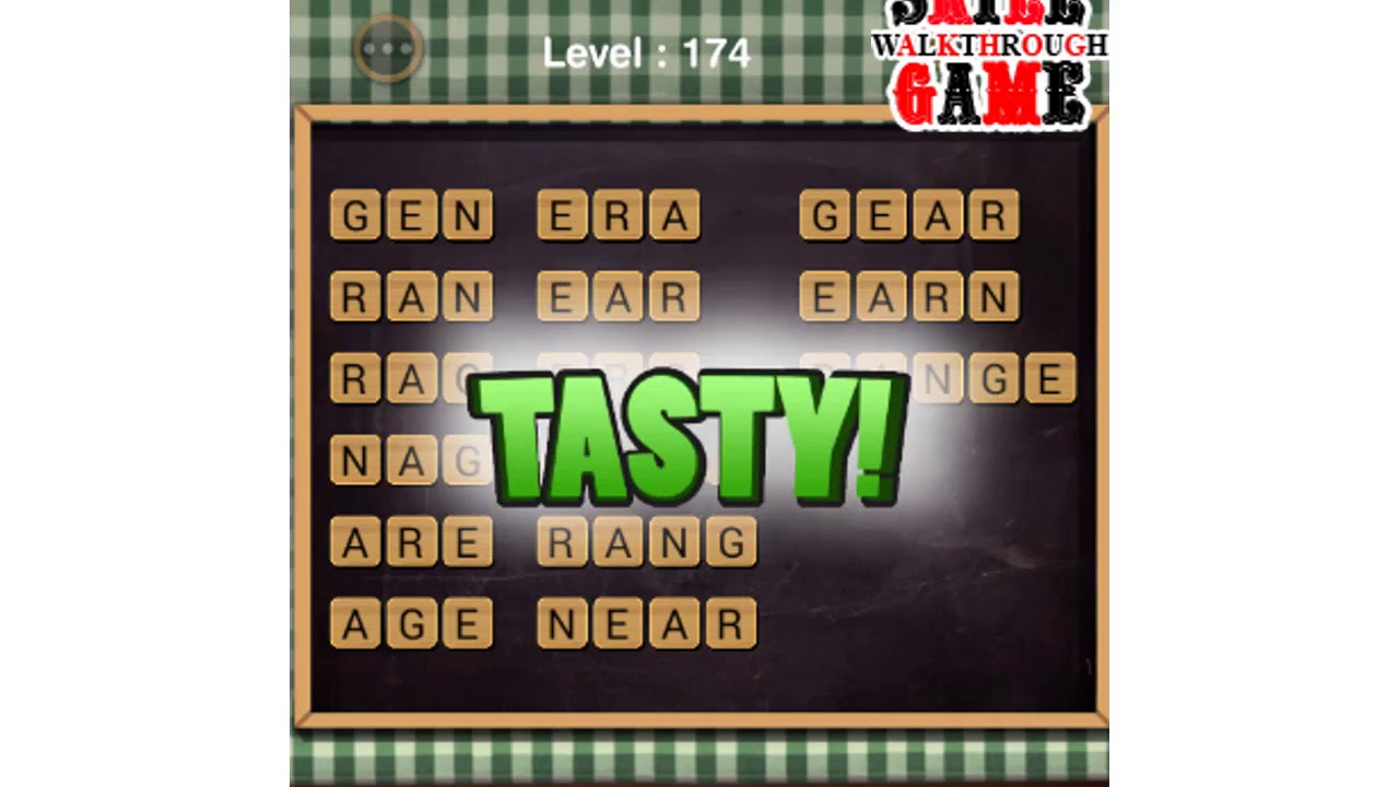 Word Jam : Cookie Connect Level 151 - 200 - Walkthrough