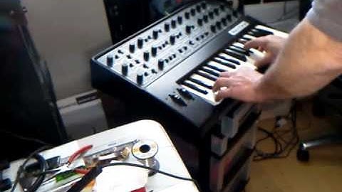 Sequential Circuits SCI Pro-One P1 Key Pressure After Touch Modulation Option