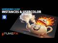 NodeWorks V-Ray Instances and UserColor 3ds max Tutorial