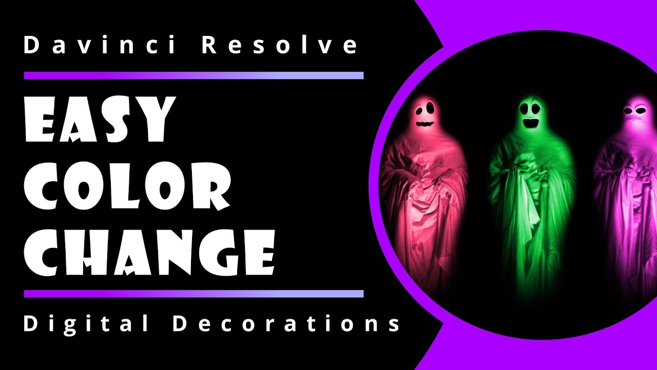 Easy Color Changes | Davinci Resolve Tutorial - YouTube