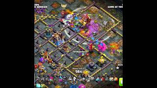 INSANE TH18 Dragon Attack 🔥 3 Star Easy! #shorts #clashofclans