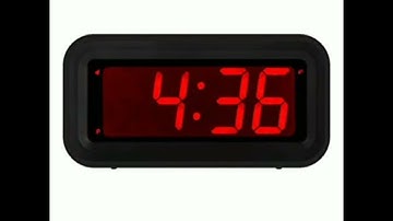 Difference between analog clock and digital clock