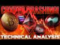 Crypto Crashing📉Technical Analysis @TimWarrenTrades‬🔥