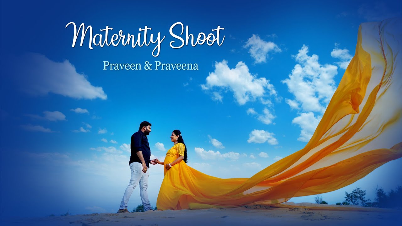 Best Telugu Cinematic Maternity shoot 2022 || Praveen + Praveena || Pregnancy Video