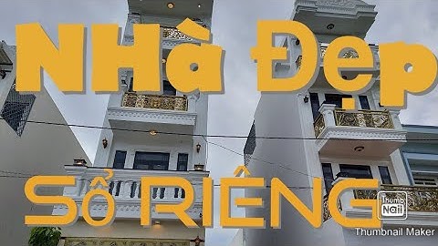 Bán nhà đẹp sổ hồng riêng phan văn hớn hóc môn nối dài.