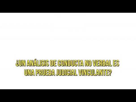 ¿Es un Análisis de Conducta una Prueba Judicial Vinculante?