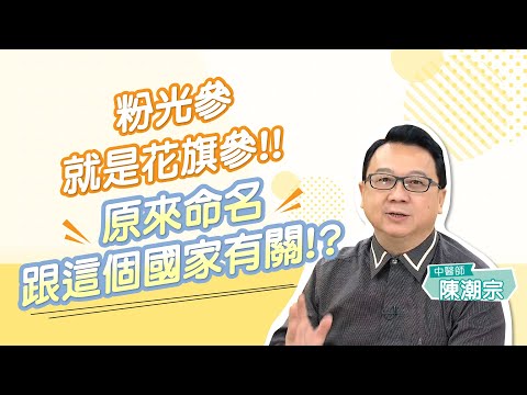 花旗參就是花旗參!! 原來是這樣命名的呀~ #陳潮宗 #健康1念間 EP37 #跟我一起 #宅在家