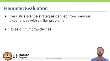 Evaluation using Design Heuristics - Heuristics for Understanding