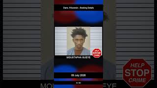 Dane, Wisconsin Booking Records - 09 July 2026