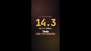 Tesla FSD V14 unifies the whole stack #Shorts