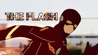 THE FLASH my name is barry allen intro (in animation)