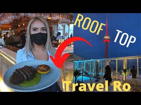 BEST ROOFTOP PATIO RESTAURANT  TORONTO | BEST ROOFTOP BAR IN TORONTO. MUST SEE THIS !