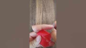 strawberry nano tape squishy 🍓#strawberry #squishy #tape #trending #viral #shorts
