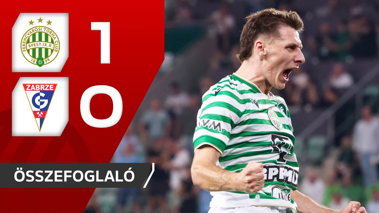 Ferencváros TC 1–0 Górnik Zabrze full highlights