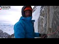 2017  alpinisme hivernal  grandes jorasses voie rolling stone