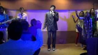 Video thumbnail of "Praise Him you heavens and all that's above By Past. Jabez Ravi"