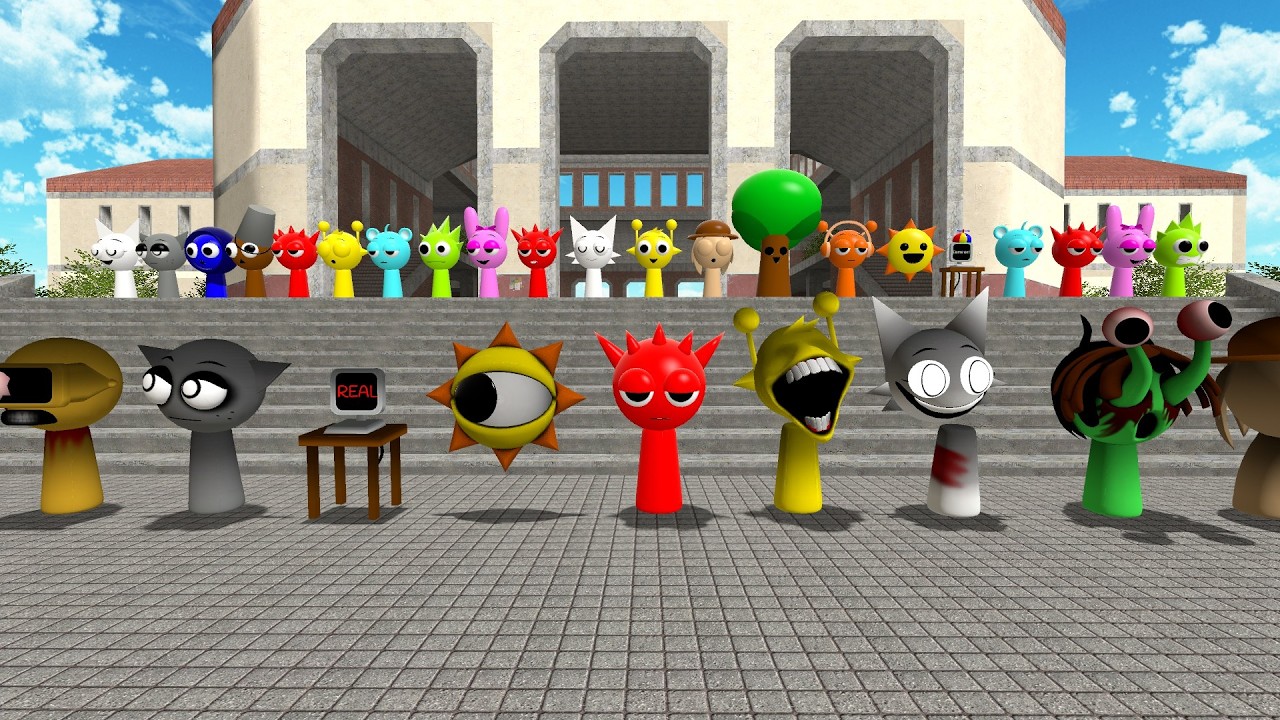 Too Many Horror and Normal Sprunki