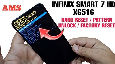 How to Hard Reset infinix Smart 7(X6515) Delete Password Lock, Pin/Pattern. Infinix X6515 hard Reset