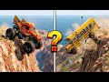 PInsane School Bus Crash On Dangerous Cliff😱 | BeamNG.drive #72