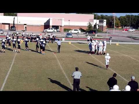 Huffines Middle School 8th Grade Football October 1, 2013 - Huffines Vs Shadow Ridge (Clay)