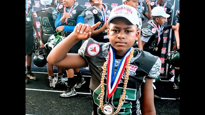 Youth Football Highlights, Julian Mills #45 MLB, C...