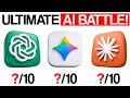 ChatGPT vs Claude vs Gemini | Which AI Is Actually Best🔥