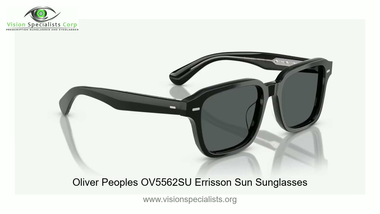 Oliver Peoples OV5562SU Errisson Sun Sunglasses 827934504967 - YouTube