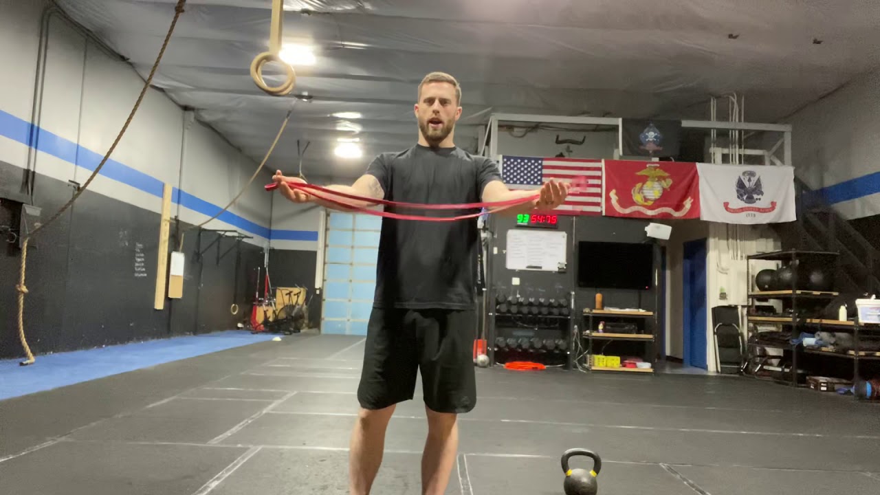 Underhand Band Pull Apart YouTube