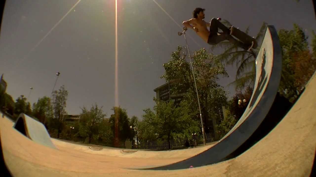 Luchi Cristobal de visita por Chile