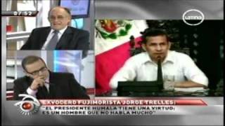 Fujimorista Trelles: &#39;Humala es un nacionalista de verdad&#39;
